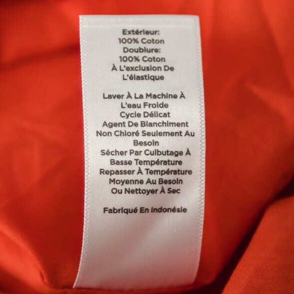 Talbots Size 2 Orange Blue Oasis Palm Voile Print Fit Flare Vacation Dress NEW - Picture 6 of 7